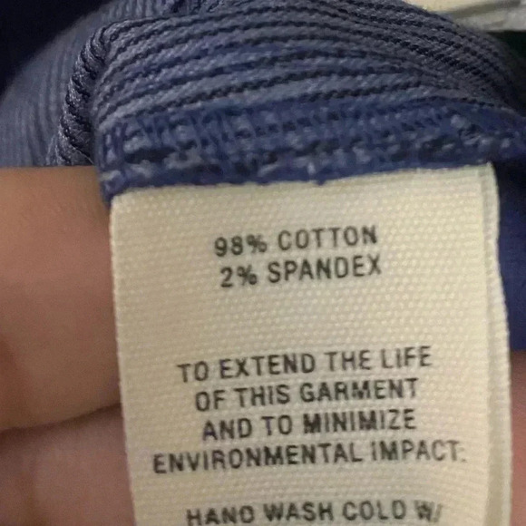 NWT Alex Mill Blue Straight Leg Pants Size 10 - Picture 5 of 5